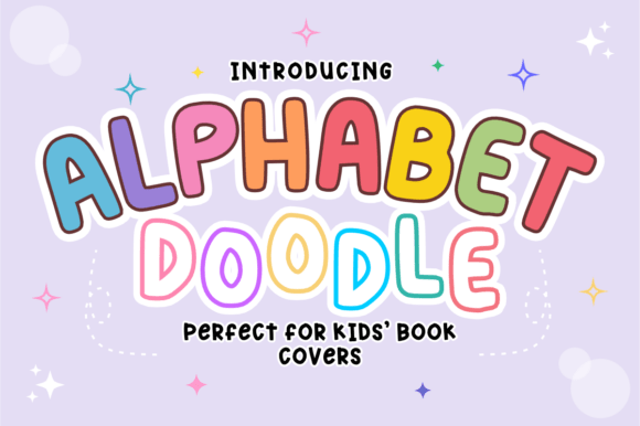 Alphabet Doodle: Your Fun, Bubbly Font for Creative Projects