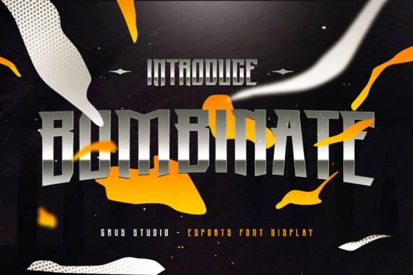 Bombinate: A Bold Vintage Display Typeface
