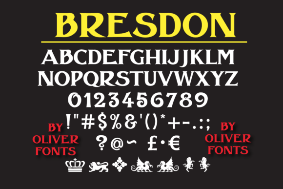 Bresdon: A Cool, Masculine Display Font for Bold Designs