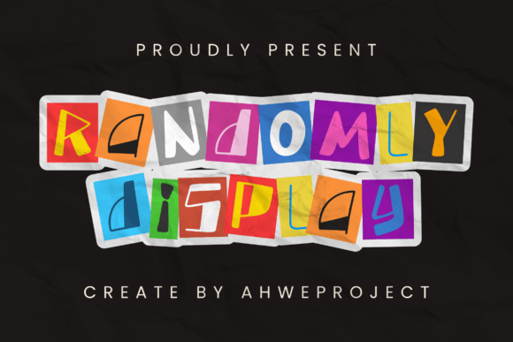Discover the Unique Charm of Randomly Display Font