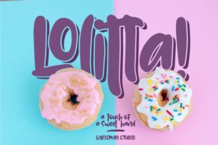 Lolitta: A Bold, Fun Display Font for Creative Projects