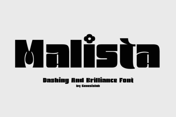Malista Family: Elegant Display Font for Modern Design