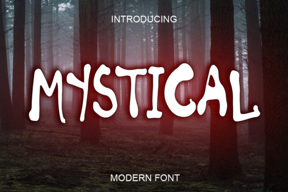 Mystical: A Dramatic Display Typeface for Bold Creations