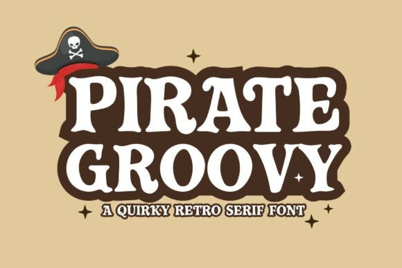 Pirate Groovy: A Swashbuckling Font for Creative Adventures