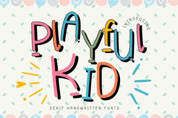 Playful Kid: A Charming Font for Fun Designs
