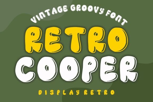 Retro Cooper: Groovy Display Font for Dynamic Design