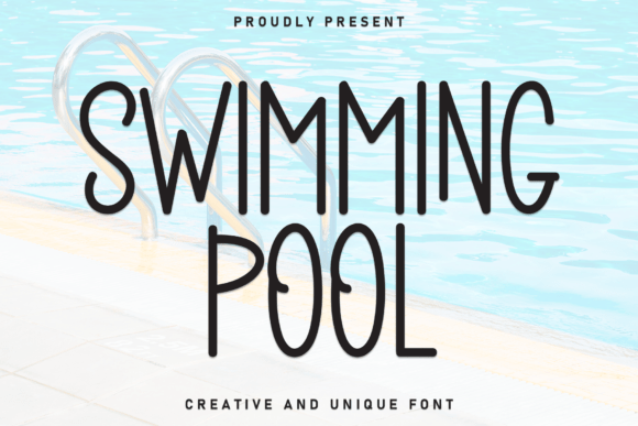 Swimming Pool: A Display Font Overflowing with Charm